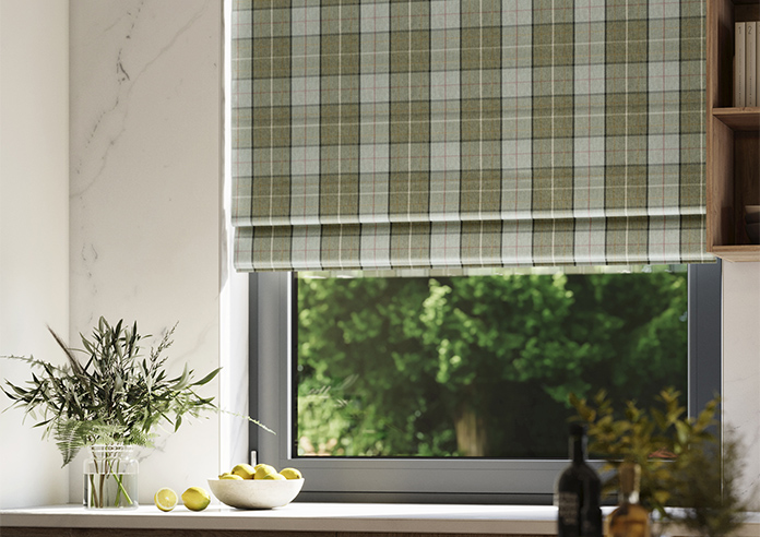 Laura Ashley Alfriston, Sage - Twist&Fit Roman Blind - Image 5